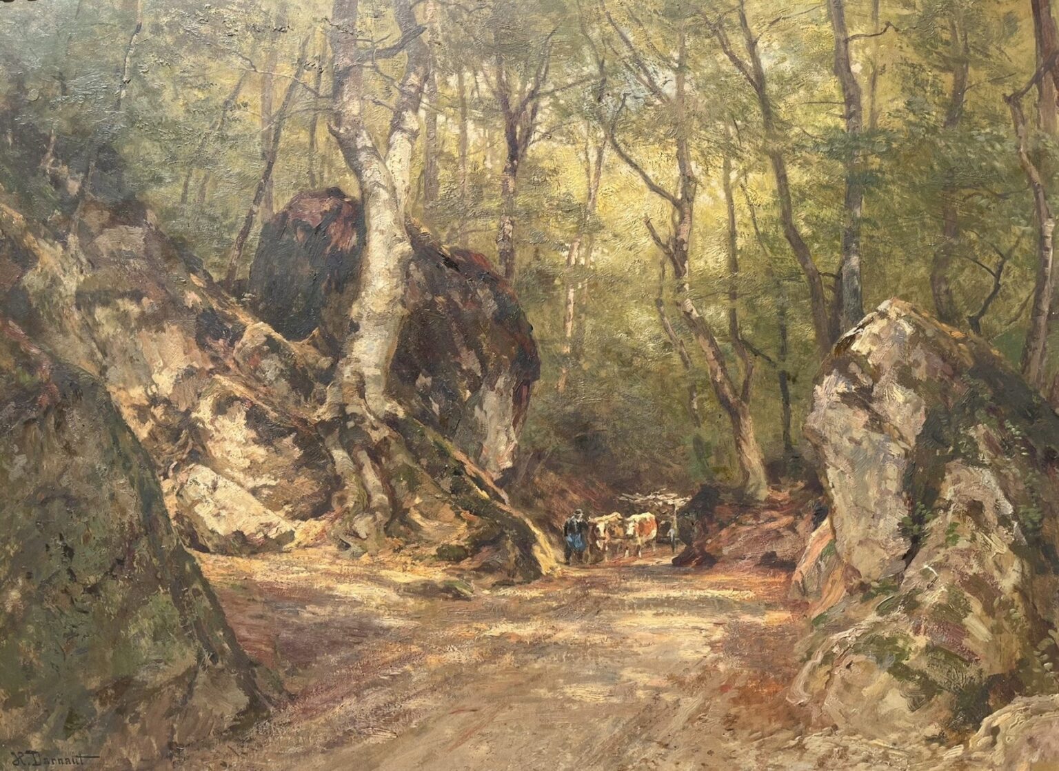Šumski pejzaž - Hugo Darnaut